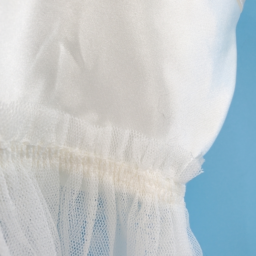 Flora Nikrooz white babydoll nightie *one piece only* NWT - Picture 13 of 15
